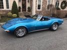 3rd gen blue 1970 Chevrolet Corvette C3 390 HP 4spd For Sale