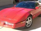 4th gen red 1989 Chevrolet Corvette automatic For Sale