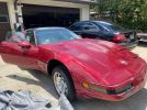 4th gen red 1993 Chevrolet Corvette rolling shell For Sale