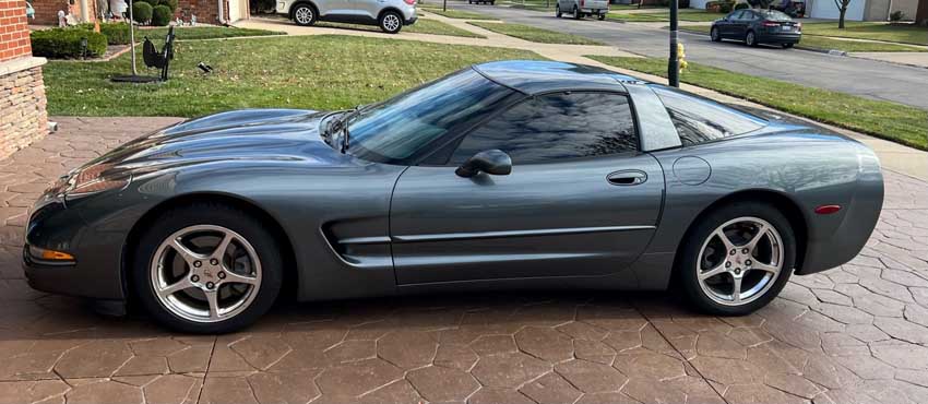 5th gen medium spiral gray metallic 2003 Chevrolet Corvette For Sale ...