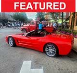 5th gen red 1999 Chevrolet Corvette low miles convertible For Sale